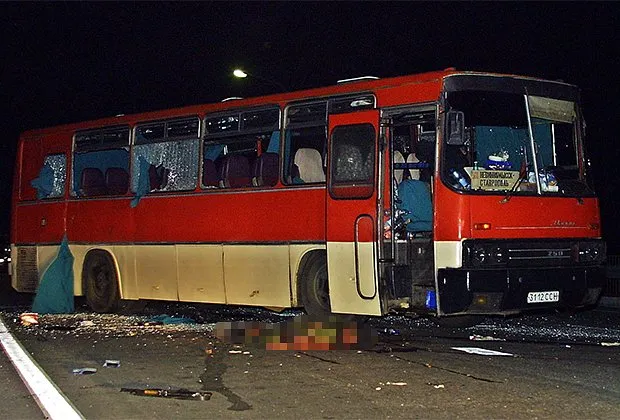 Захват автобуса с заложниками в Минеральных Водах