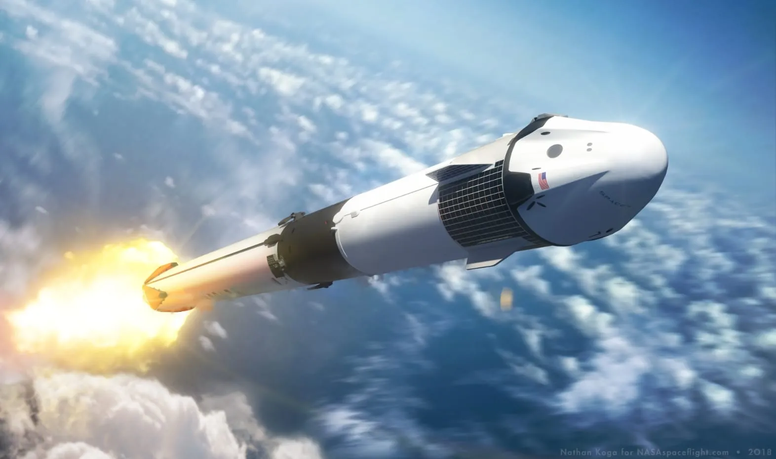 SpaceX Dragon — первый коммерческий полёт к МКС