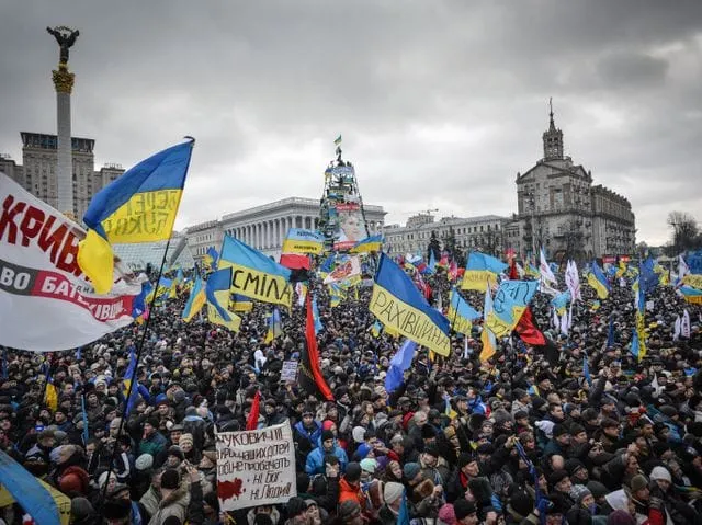 Евромайдан — начало протестов на Украине