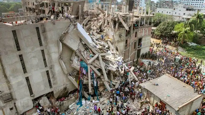 Обрушение здания Rana Plaza в Бангладеш