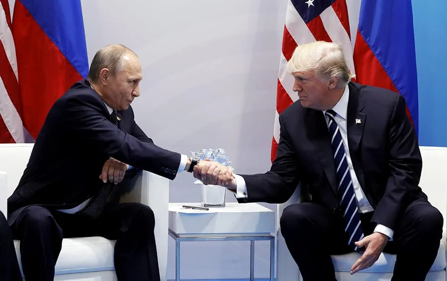 Встреча Путина и Трампа на саммите G20 в Гамбурге