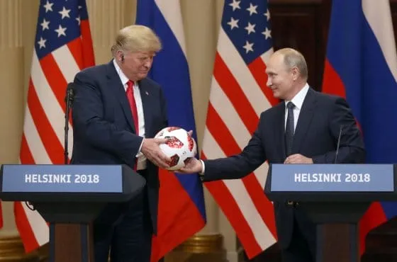 Саммит Путина и Трампа в Хельсинки
