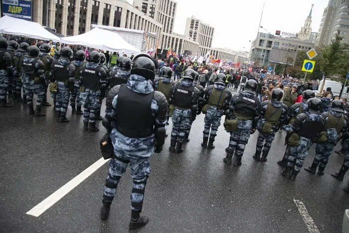 Массовые протесты в Москве за допуск кандидатов в Мосгордуму