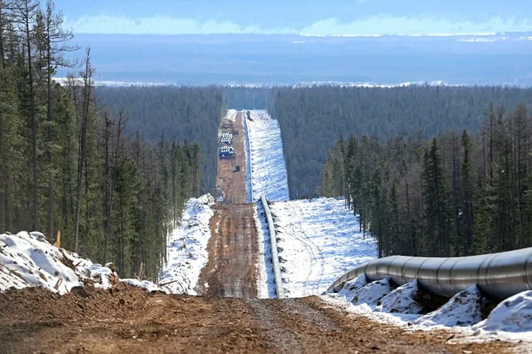 Запуск «Силы Сибири» — начало поставок газа в Китай