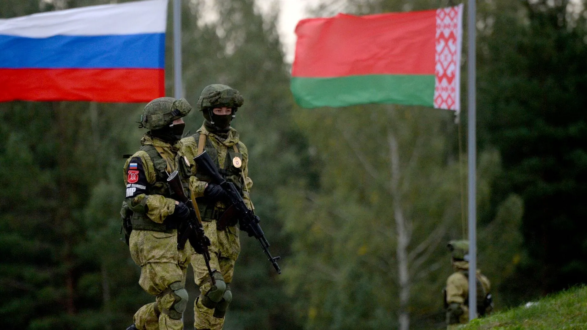 Военные учения «Запад-2021» на территории Беларуси и России