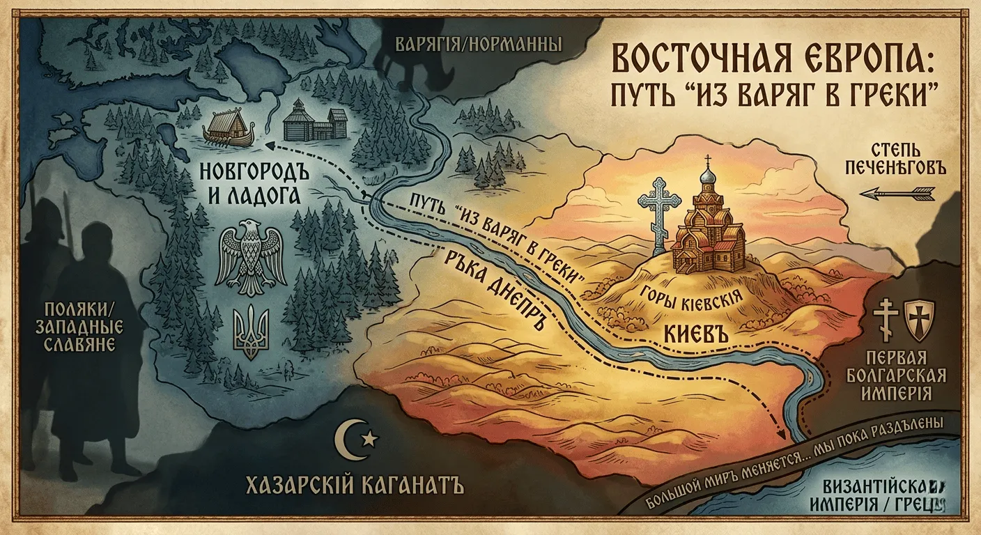 Русь на пороге 870-х