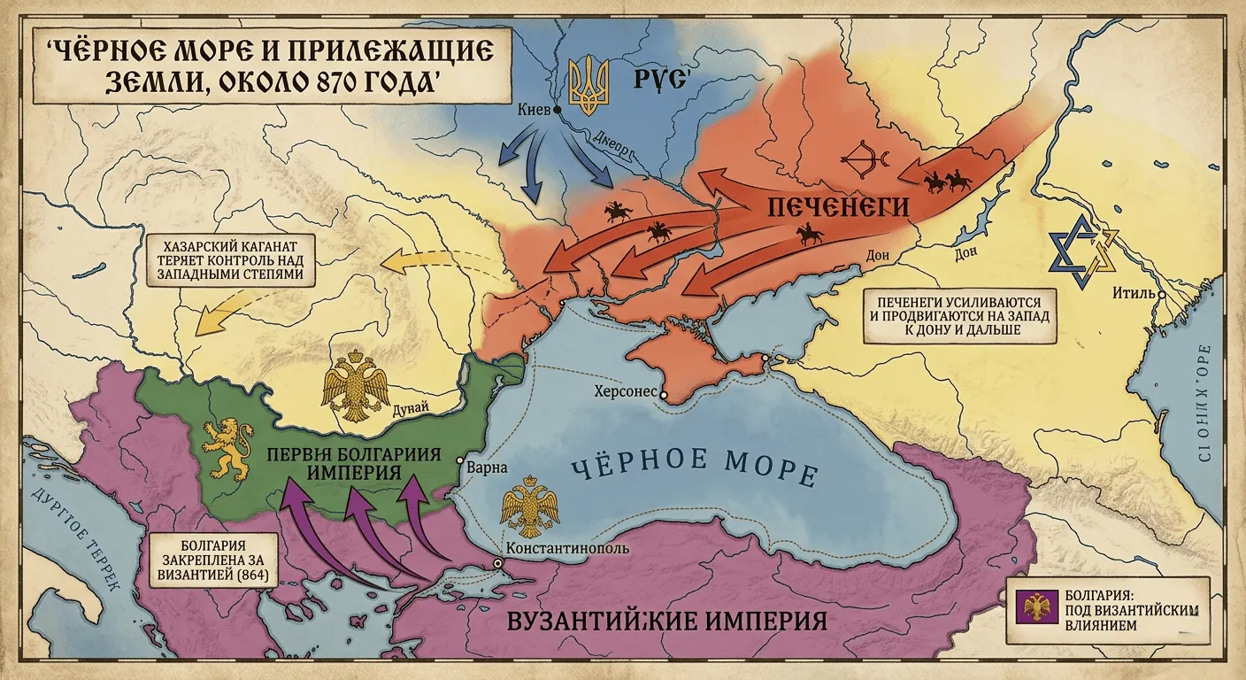 Аскольд и новый расклад сил у Чёрного моря