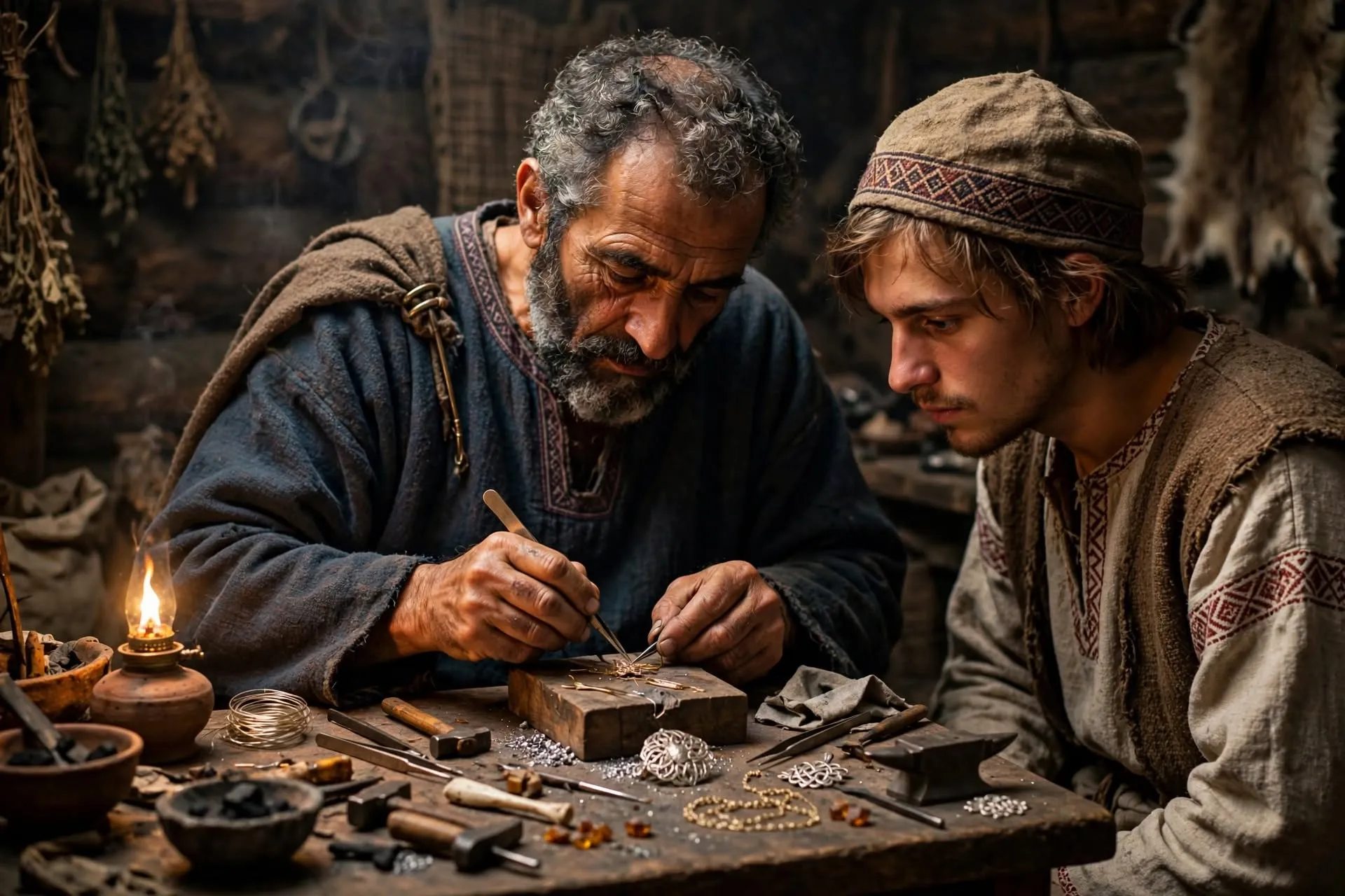 Киевские ремесленники: город учится у греков